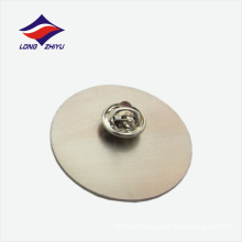 Freely design blank round shape lapel badge